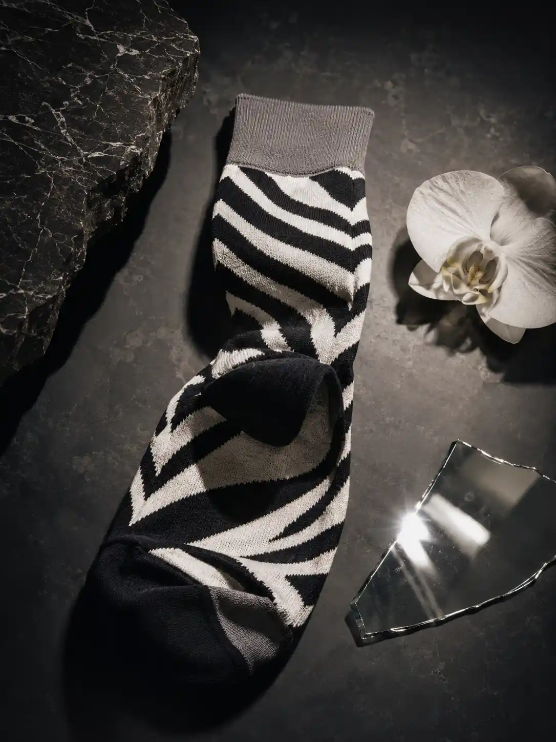Medias patron cebra animal print - Image 3