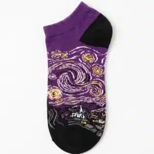 Van Gogh Noche Estrellada Morada Principal